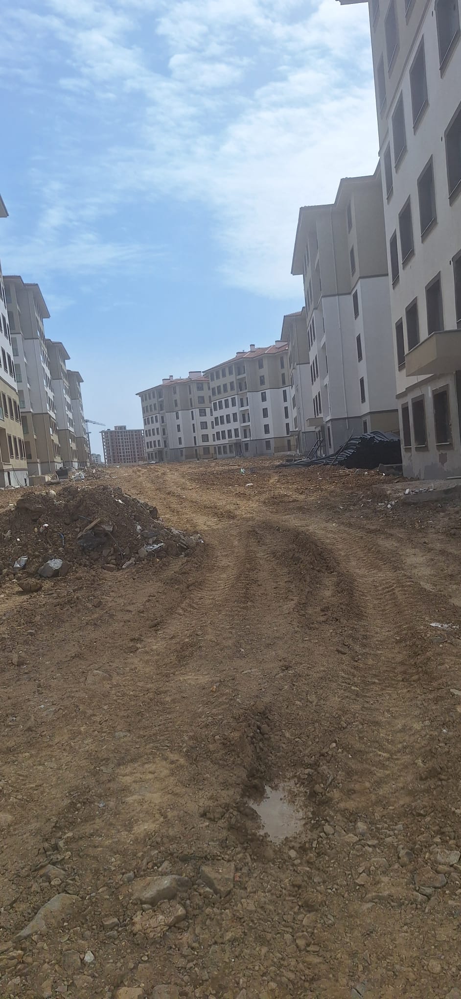 Kartal Soğanlı TOKİ — zemin kazı çalışması